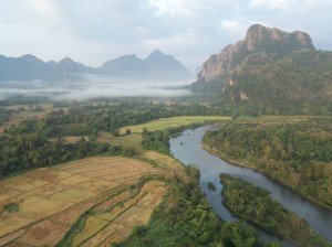 Balloon in Laos