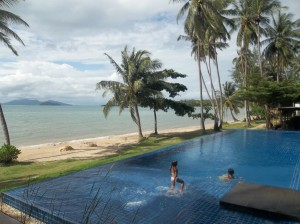 Family travel Laos