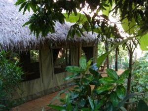 Kamu Lodge Laos Tent View